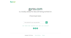 Desktop Screenshot of gyrss.com