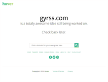 Tablet Screenshot of gyrss.com